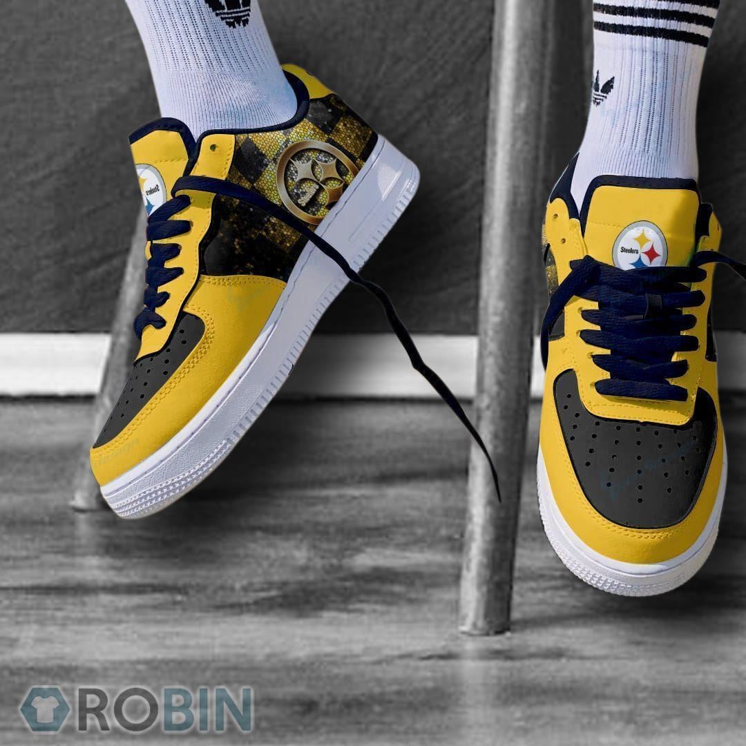 Pittsburgh Steelers Air Force 1 Sneakers Rb24 For Men Women