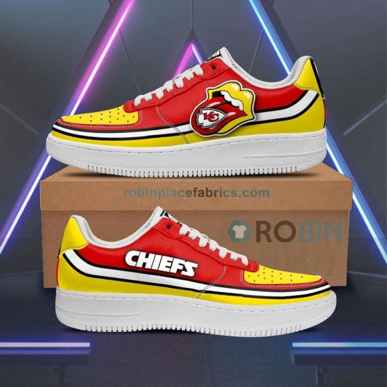 Kansas City Chiefs Air Sneakers Custom Force Shoes Sexy Lipss Air Force 1 Shoes For Men Women