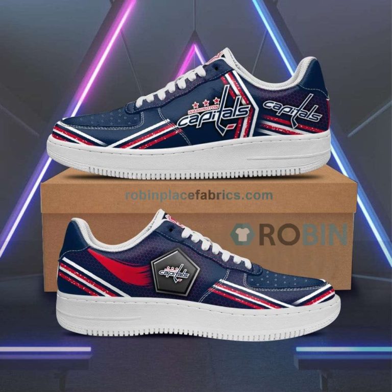 Washington Capitals Air Sneakers Custom Force Shoes Air Force 1 Shoes For Men Women