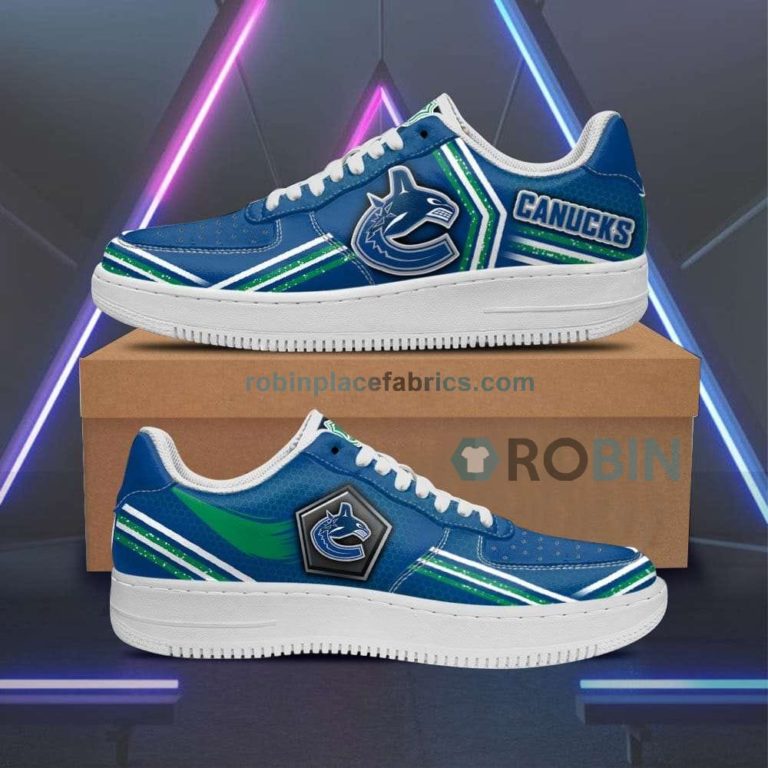 Vancouver Canucks Air Sneakers Custom Force Shoes Air Force 1 Shoes For Men Women