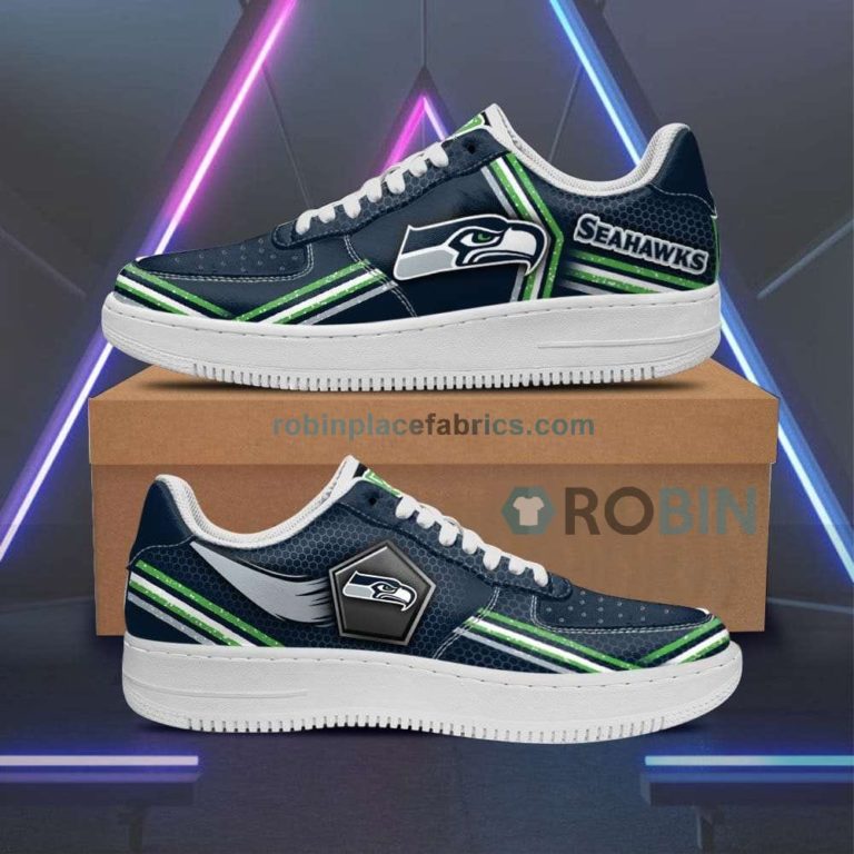 Seattle Seahawks Air Sneakers Custom Force Shoes Air Force 1 Shoes For Men Women