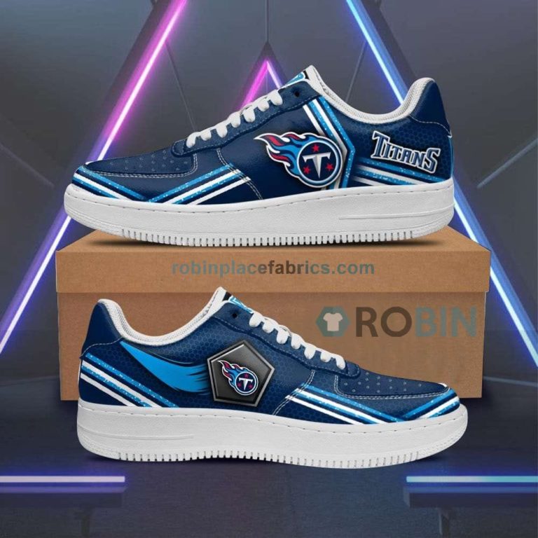 Tennessee Titans Air Sneakers Custom Force Shoes Air Force 1 Shoes For Men Women