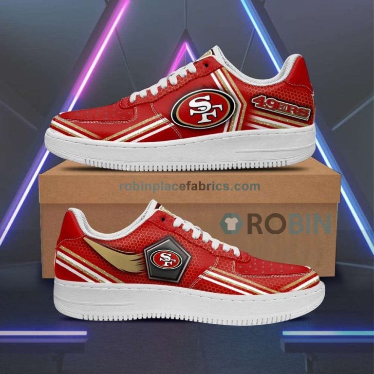 Sanfrancisco 49Ers Air Sneakers Custom Force Shoes Air Force 1 Shoes For Men Women