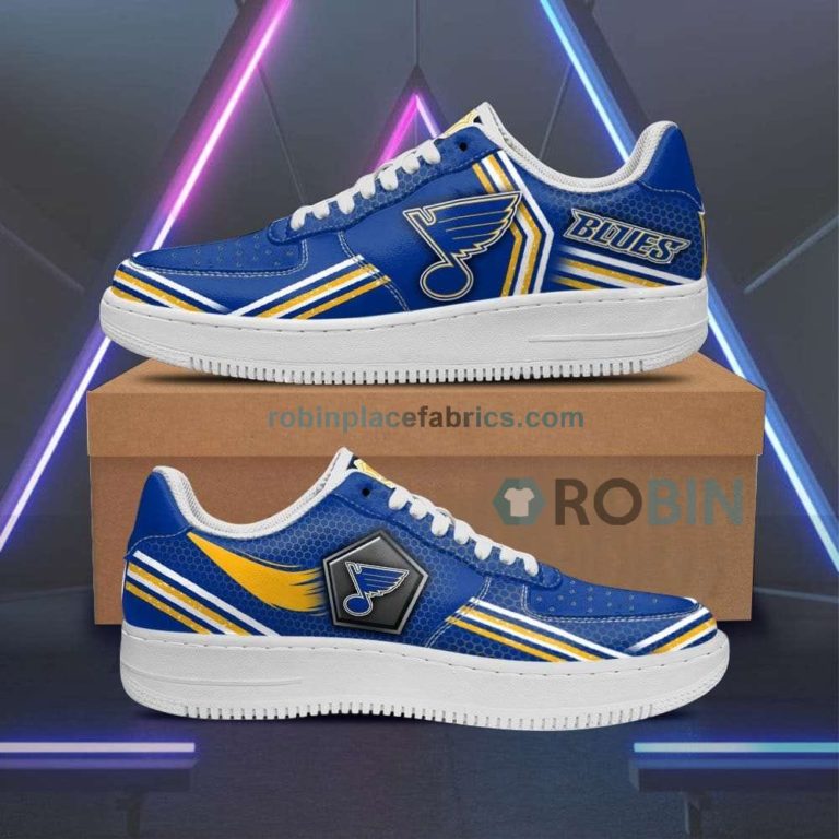 St Louis Blues Air Sneakers Custom Force Shoes Air Force 1 Shoes For Men Women