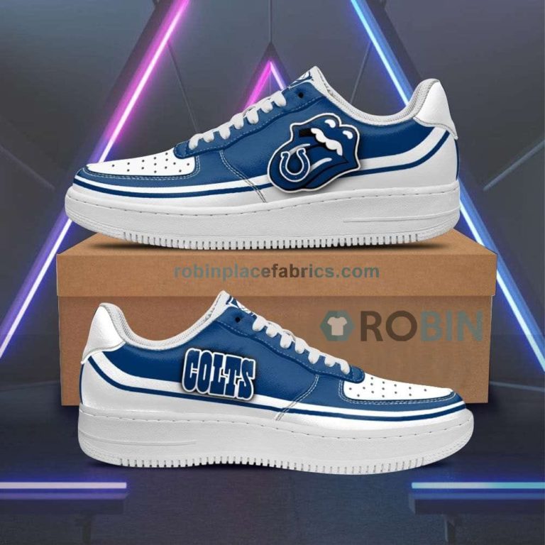 Indianapolis Colts Air Sneakers Custom Force Shoes Sexy Lipss Air Force 1 Shoes For Men Women