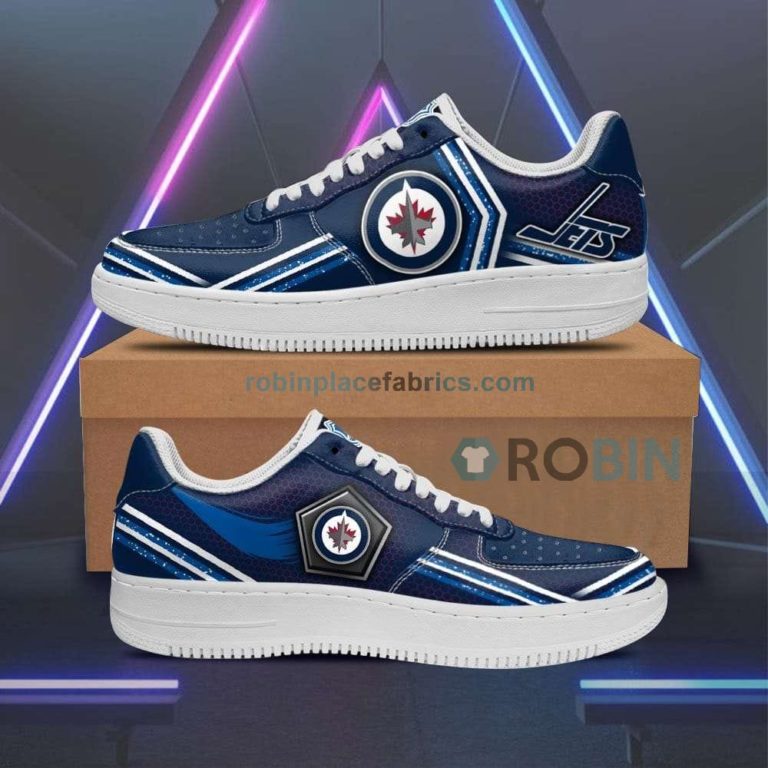 Winnipeg Jets Air Sneakers Custom Force Shoes Air Force 1 Shoes For Men Women