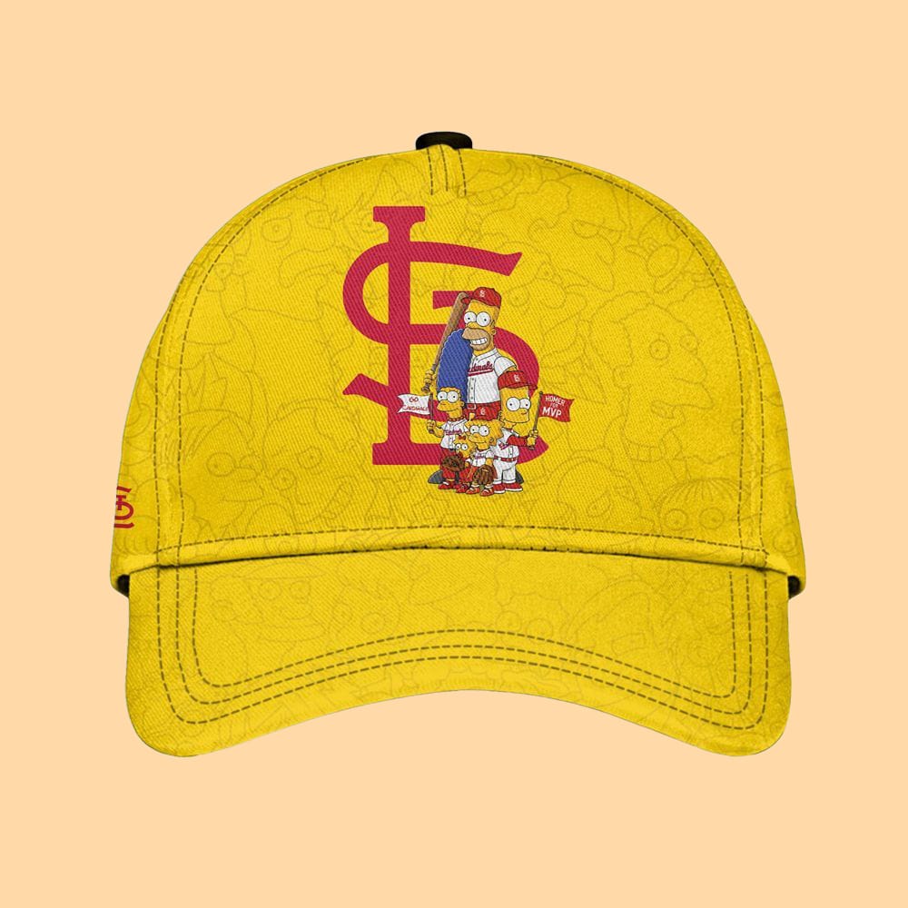 2025 Cardinals The Simpsons Hat For Men And Women 