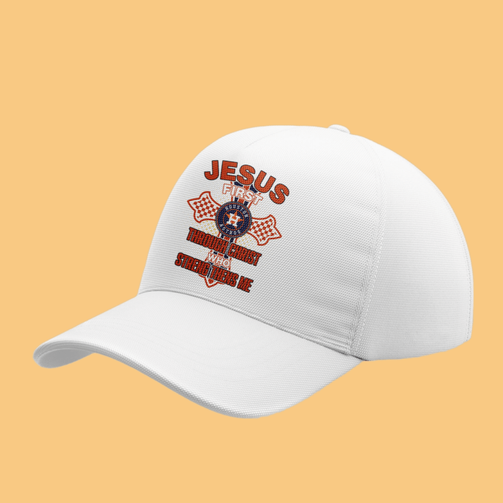 2025 Astros Jesus First Shirt Hat For Men And Women 