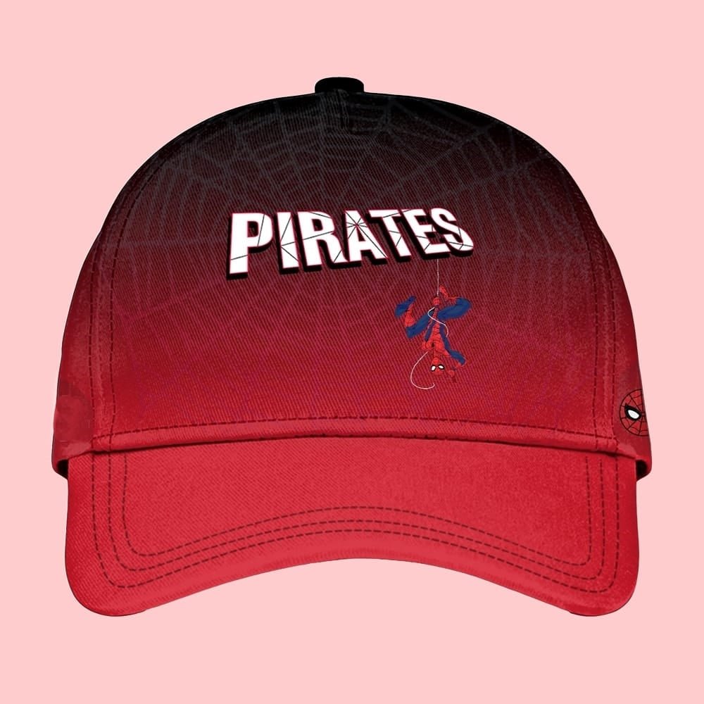 2025 Pittsburgh Pirates Spider Man Night Baseball Hat For Men And Women 