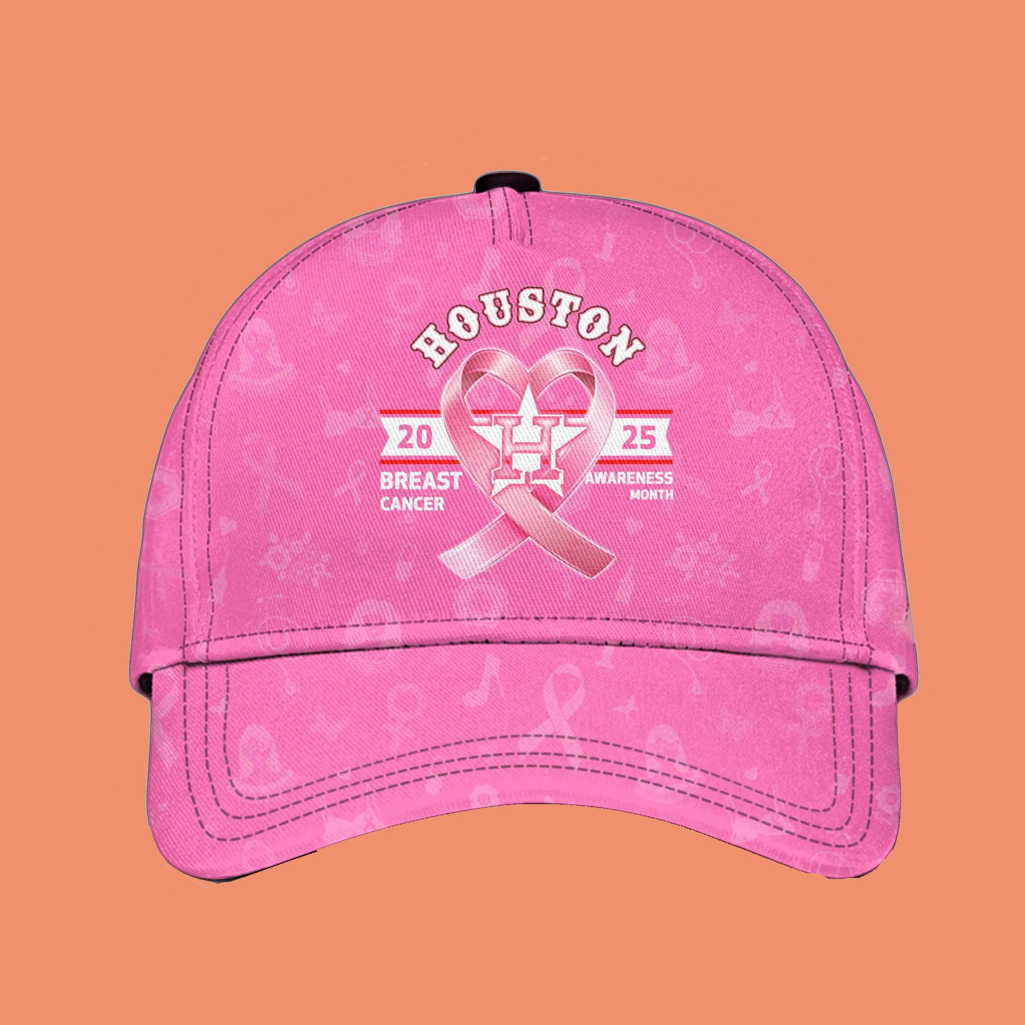 2025 Astros Special Breast Cancer Awareness Month Hat For Men And Women