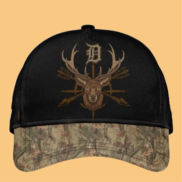 2025 Mlb Tigers Deer Hunting Hat For Men And Women 