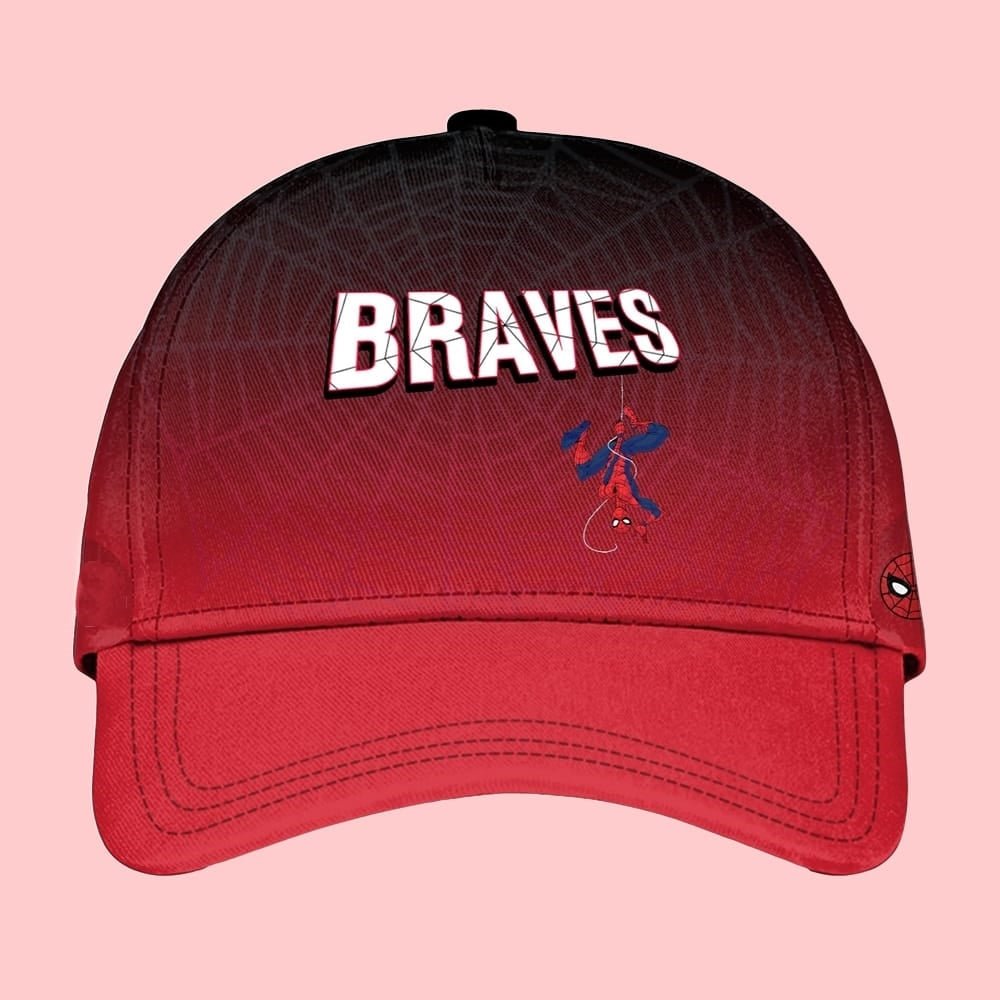 2025 Atlanta Braves Spider Man Night Baseball Jersey-Hat For Men And Women 