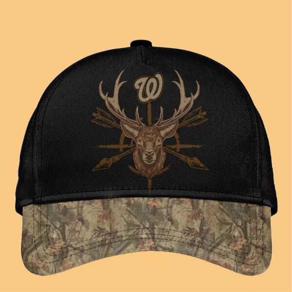 2025 Mlb Nationals Deer Hunting Hat For Men And Women 