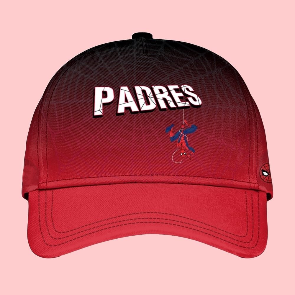 2025 San Diego Padres Spider Man Night Baseball Hat For Men And Women 