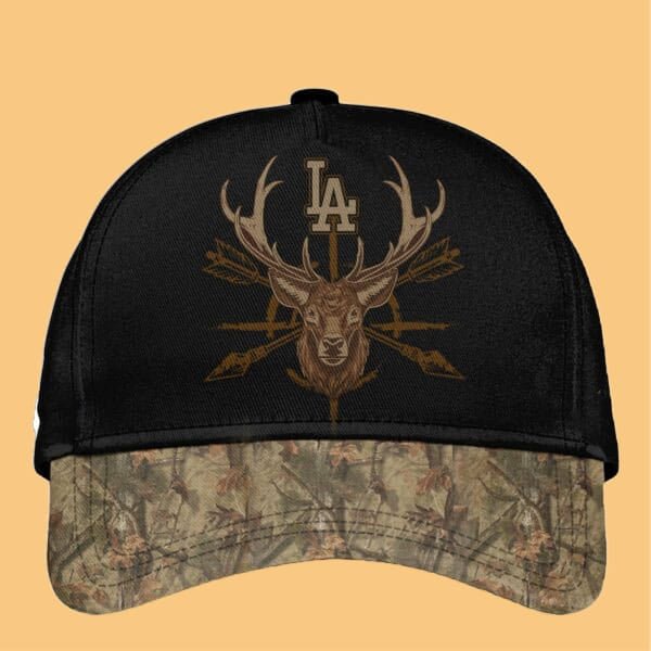 2025 Mlb La Dodgers Deer Hunting Hat For Men And Women 