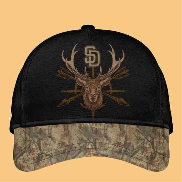 2025 Mlb Sd Padres Deer Hunting Hat For Men And Women 