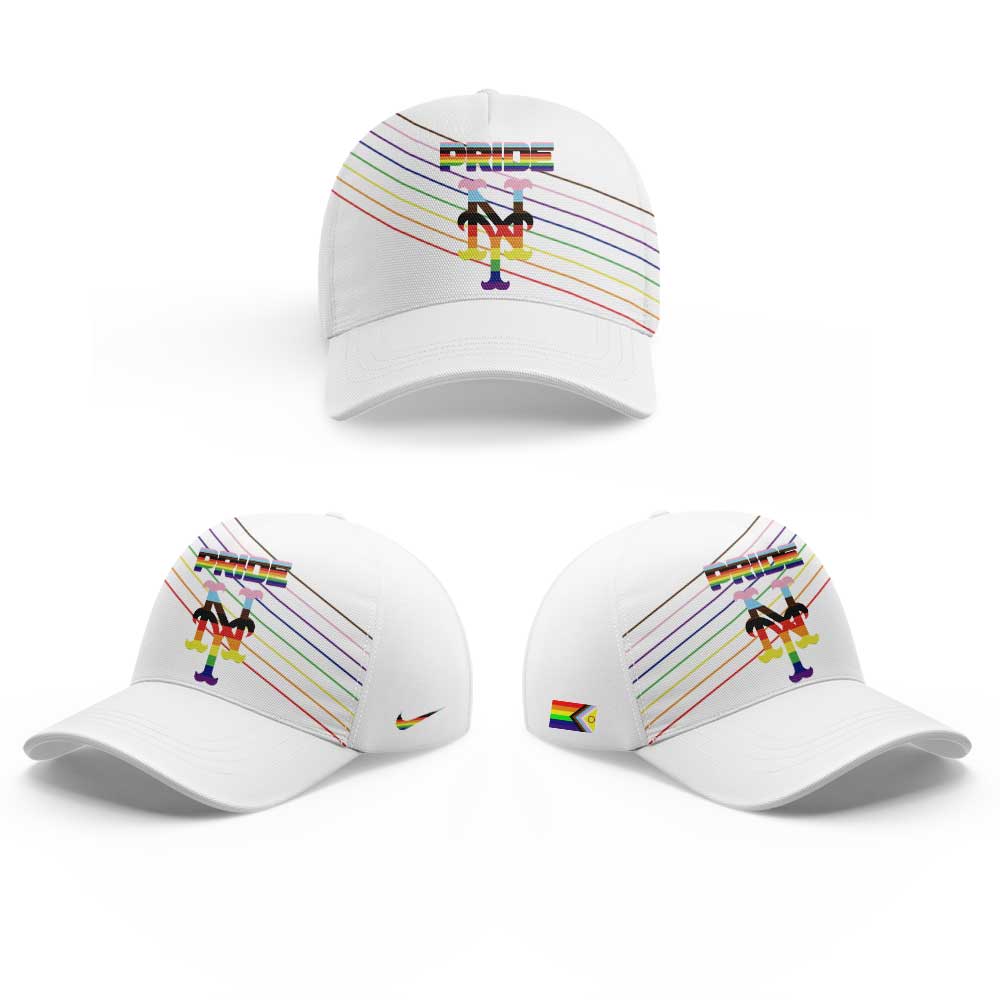 New York Mets Happy Pride Month Blue Cap For Men And Women 
