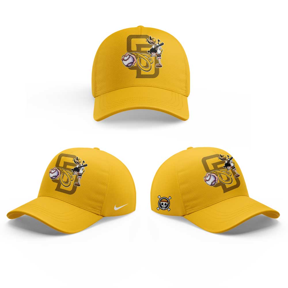 San Diego Padres One Piece Night Game Yellow Cap For Men And Women 