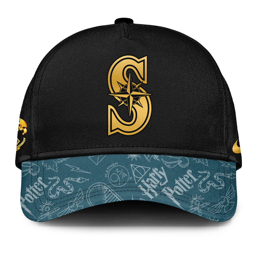 Seattle Mariners X Harry Potter Night Baseball Cap For Men And Women 
