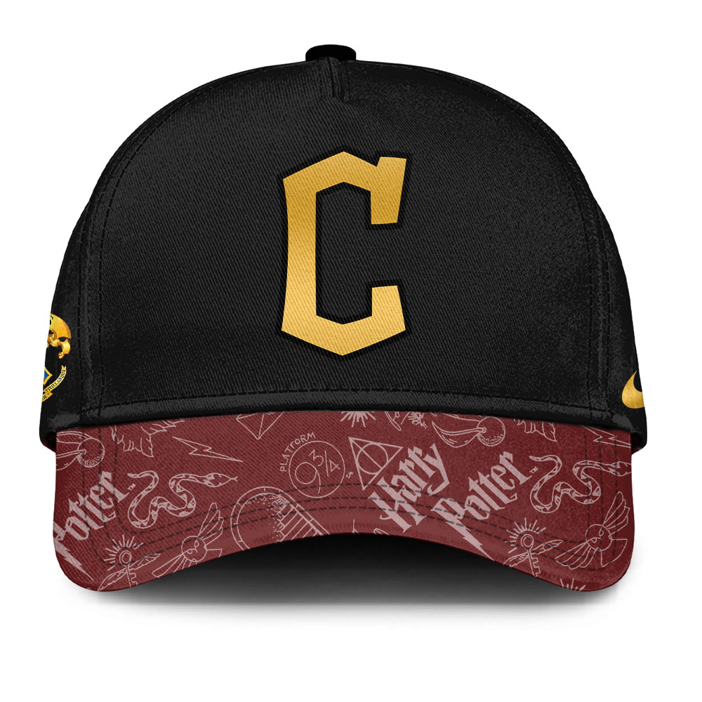 Cleveland Guardians X Harry Potter Night Baseball Cap For Men And Women 