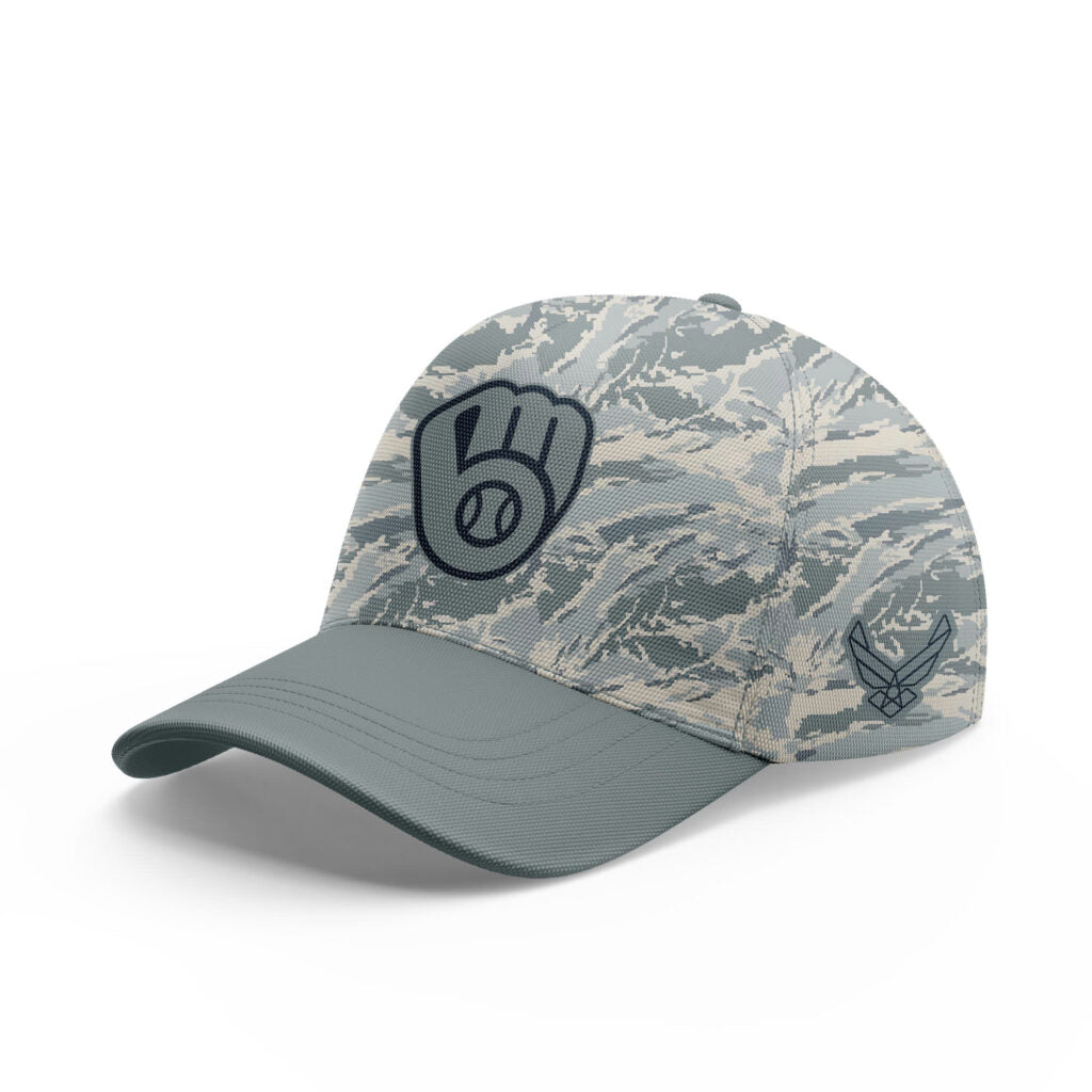 Milwaukee Brewers X Veteran U.S Air Force 2025 Baseball Cap For Men And Women 
