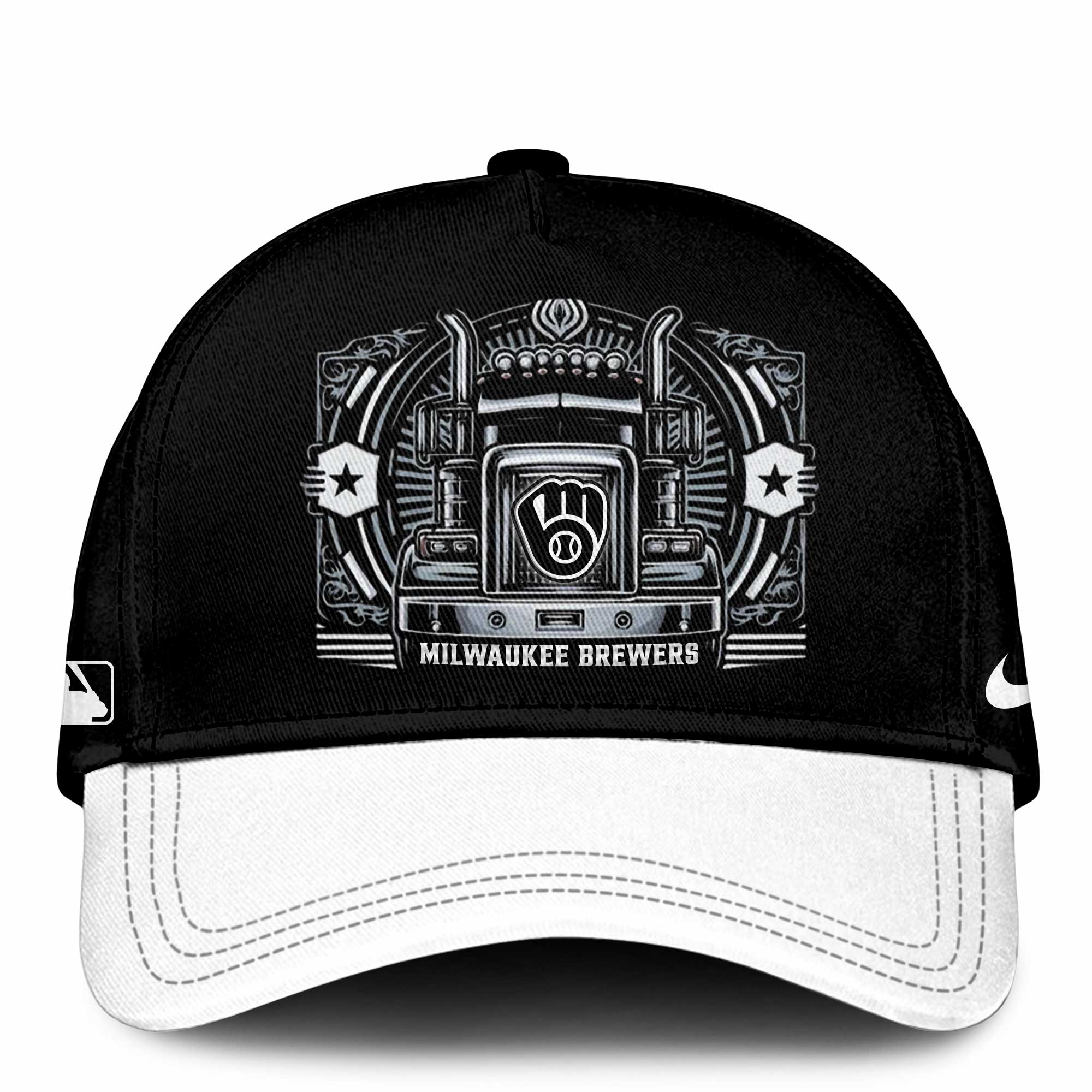 Milwaukee Brewers Mlb X Nation Truck Driver Appreciation Week Cap For Men And Women 2025