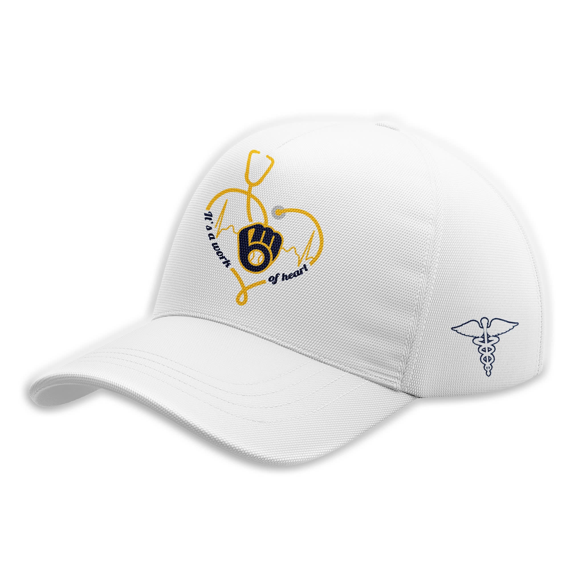 Limited Edition Brewers Baseball Nurses Night White Cap For Men And Women 
