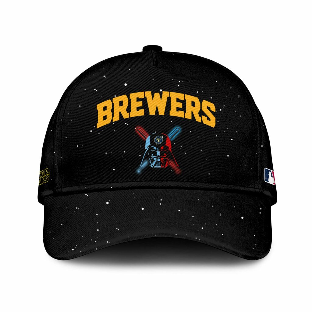 Milwaukee Brewers Mlb X Starwars Cap For Men And Women 2025