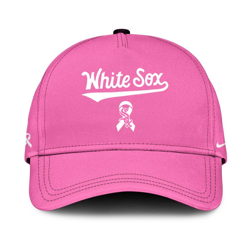 Chicago White Sox X Breast Cancer Awareness Game Night Cap For Men And Women 