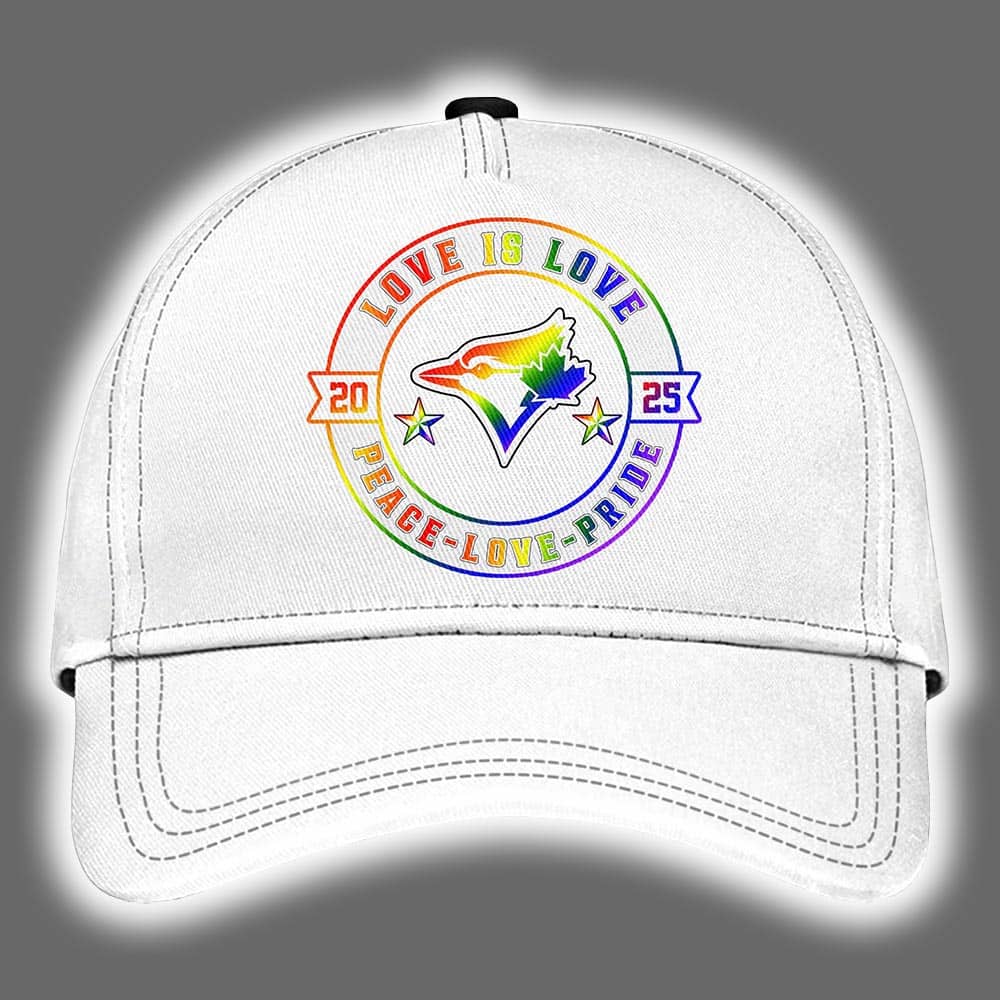 Toronto Blue Jays 2025 Happy Pride Month Limited Edition Baseball Cap