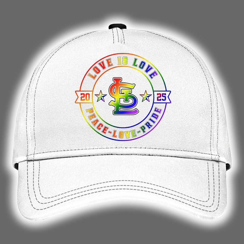 St.Louis Cardinals 2025 Happy Pride Month Limited Edition Baseball Cap
