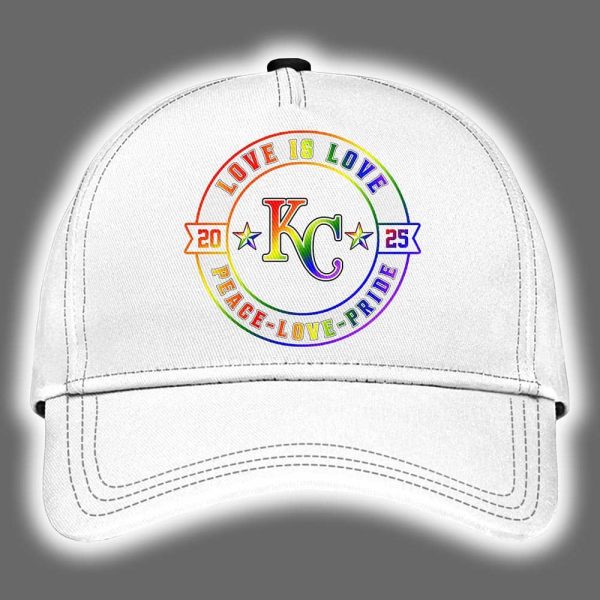 Kansas City Royals 2025 Happy Pride Month Limited Edition Baseball Cap