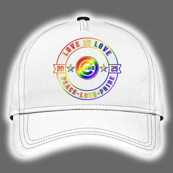 Chicago Cubs 2025 Happy Pride Month Limited Edition Baseball Cap