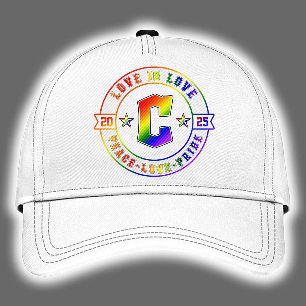Cleveland Guardians 2025 Happy Pride Month Limited Edition Baseball Cap