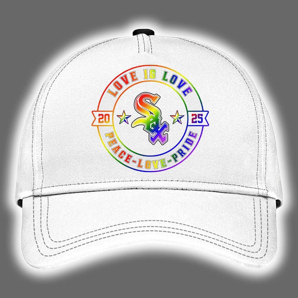 Chicago White Sox 2025 Happy Pride Month Limited Edition Baseball Cap