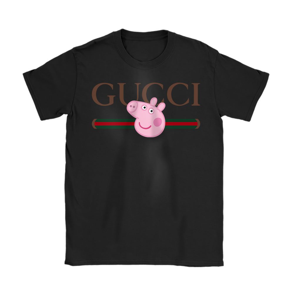 Peppa Pig Gucci Unisex T-Shirt Cotton Tee BN20127