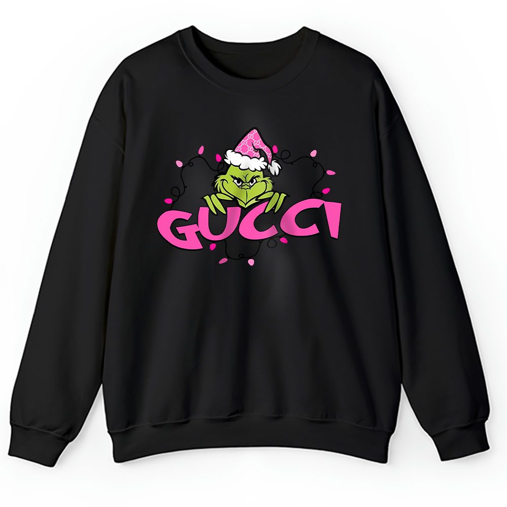 Merry Christmas Grinch Grinchmas Family Holiday Vacation Gucci Unisex Sweatshirt BTN19637