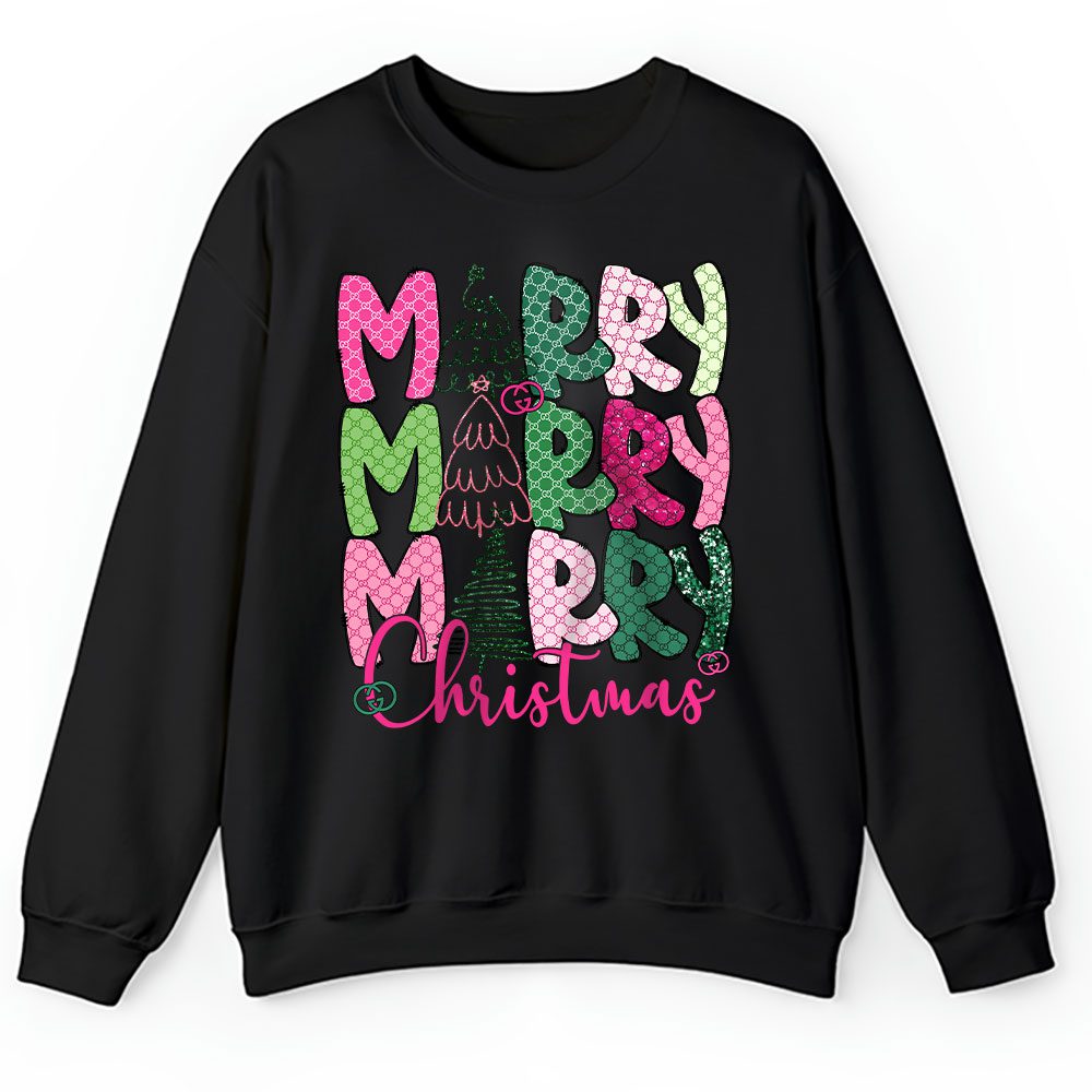 Christmas Coquette Bow Gucci Unisex Sweatshirt BTN19575