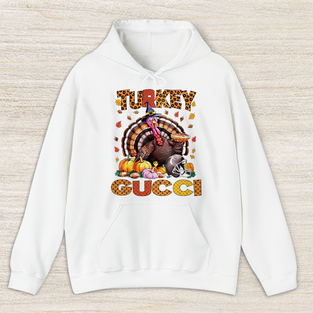 Retro Thanksgiving Turkey Gucci Unisex Hoodie TAH19394