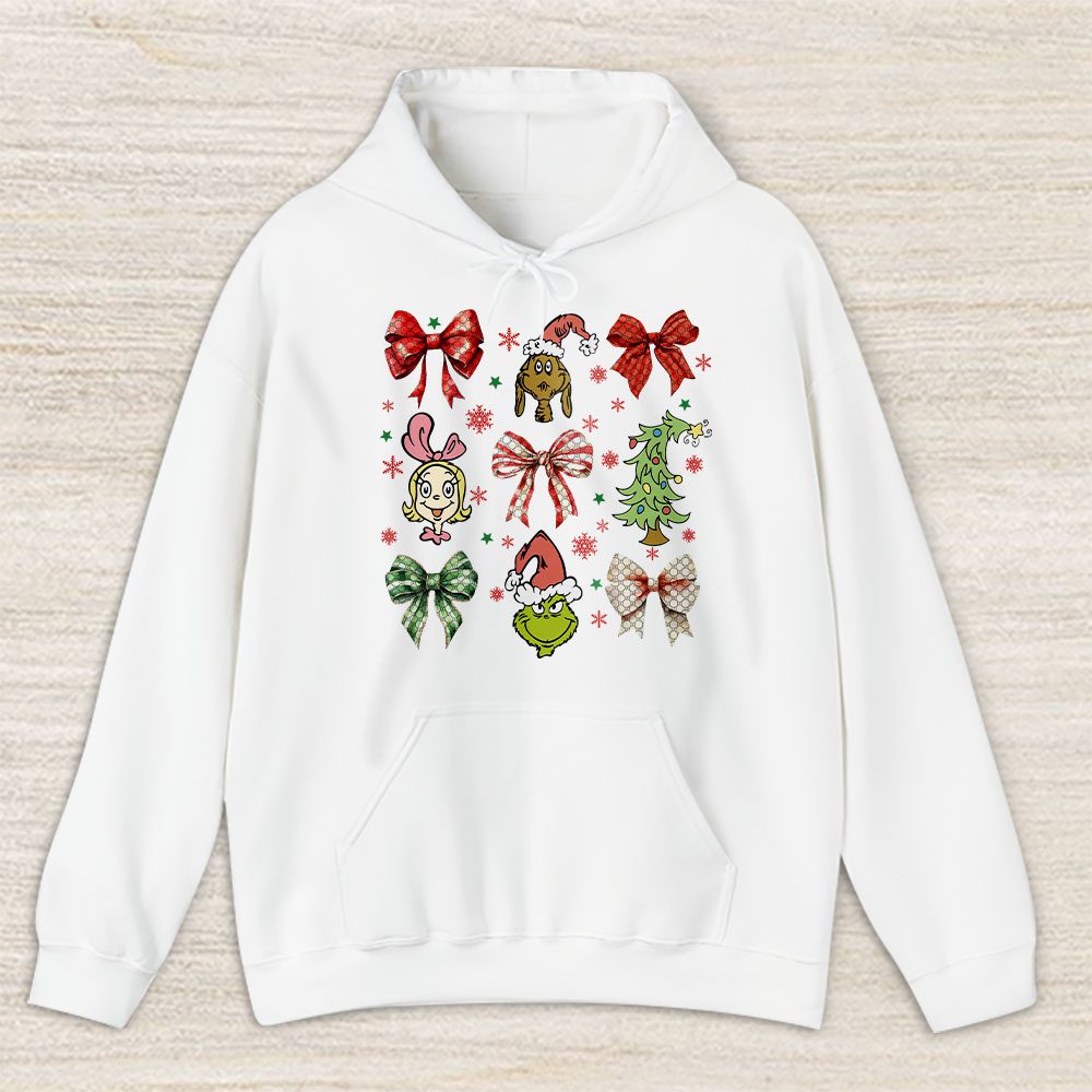 Grinmas Coquette Bow Christmas Season Gucci Unisex Hoodie TAH19336
