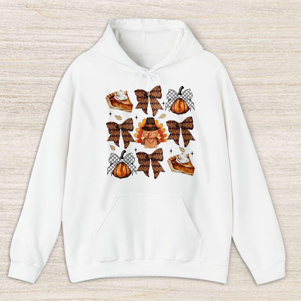 Retro Thanksgiving Fall Coquette Bow Gucci Unisex Hoodie TAH18231