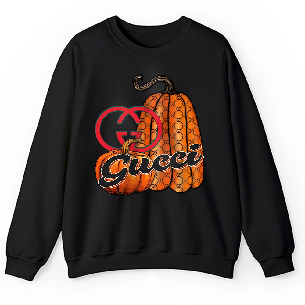 Retro Fall Bundle Pumpkin Thanksgiving Gucci Unisex Sweatshirt BTN18221