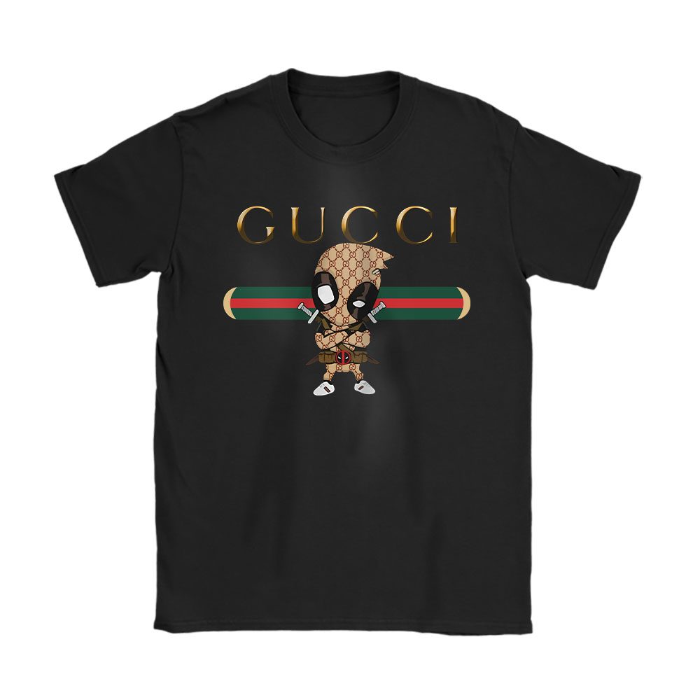 Deadpool Gucci Unisex T-Shirt Cotton Tee BN17727
