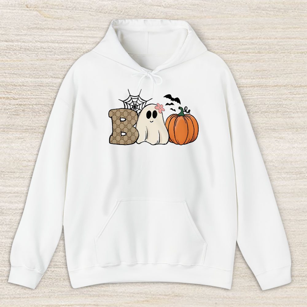 Boo Ghost Pumpkin Halloween Gucci Unisex Hoodie TAH17071