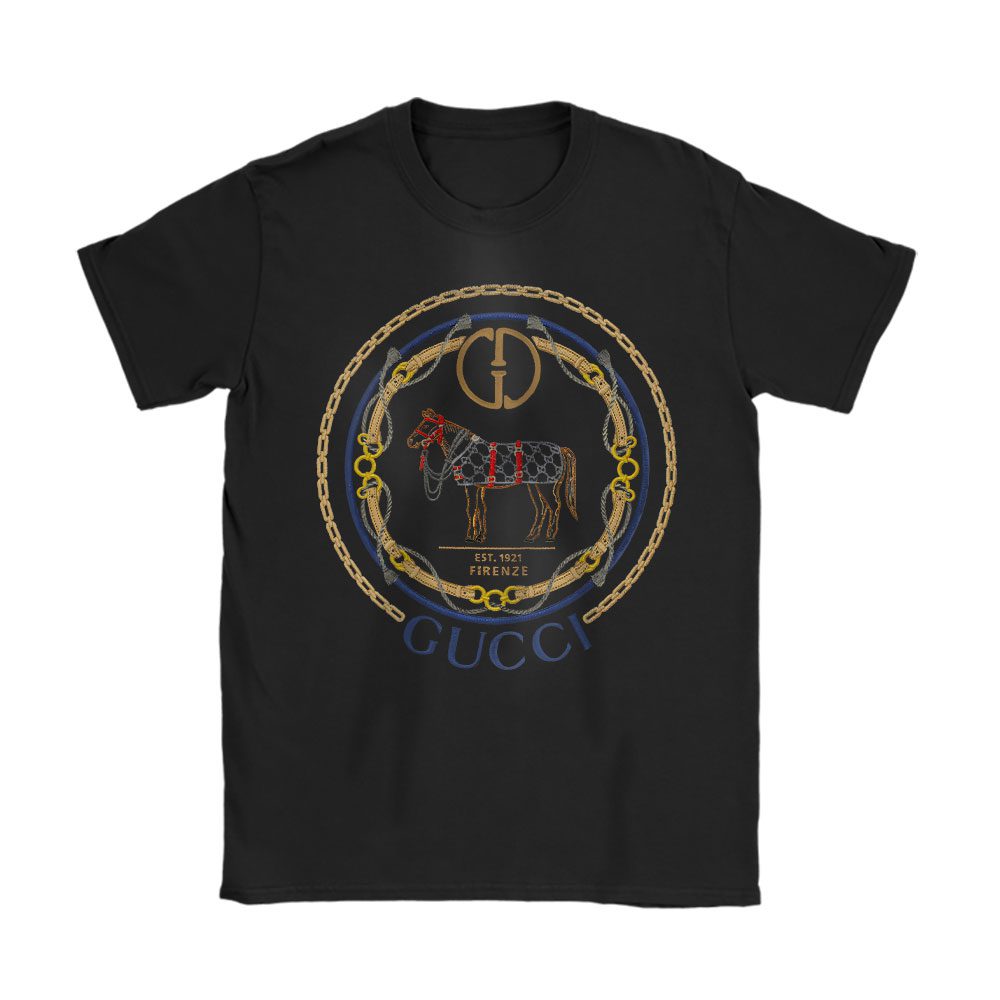 Cotton Jersey With Interlocking G Gucci Unisex T-Shirt Cotton Tee BN16968