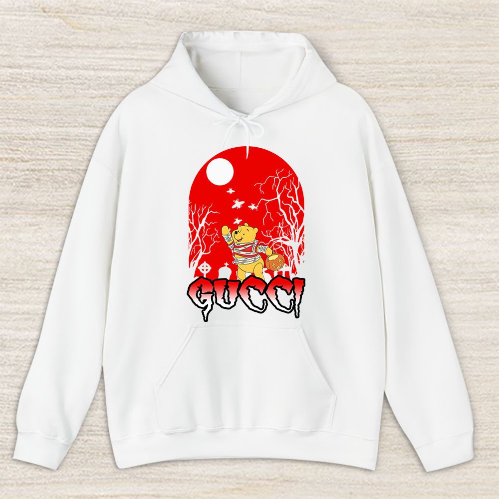Winnie The Pooh Happy Halloween Gucci Unisex Hoodie TAH14679