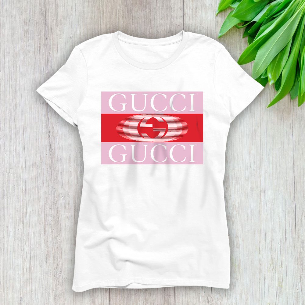 Printed Cotton Jersey Gucci Lady T-Shirt Women BTN15094