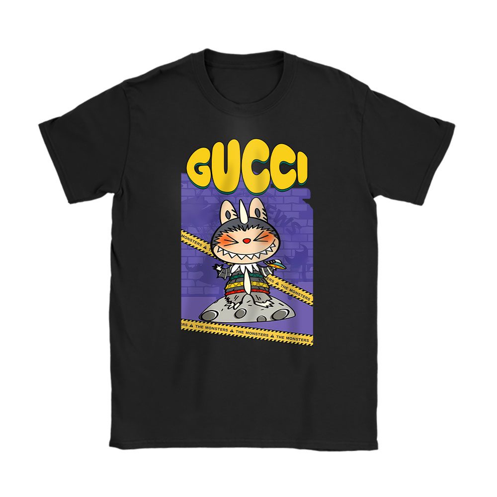 Labubu The Threat Monsters Gucci Unisex T-Shirt Cotton Tee BN15091
