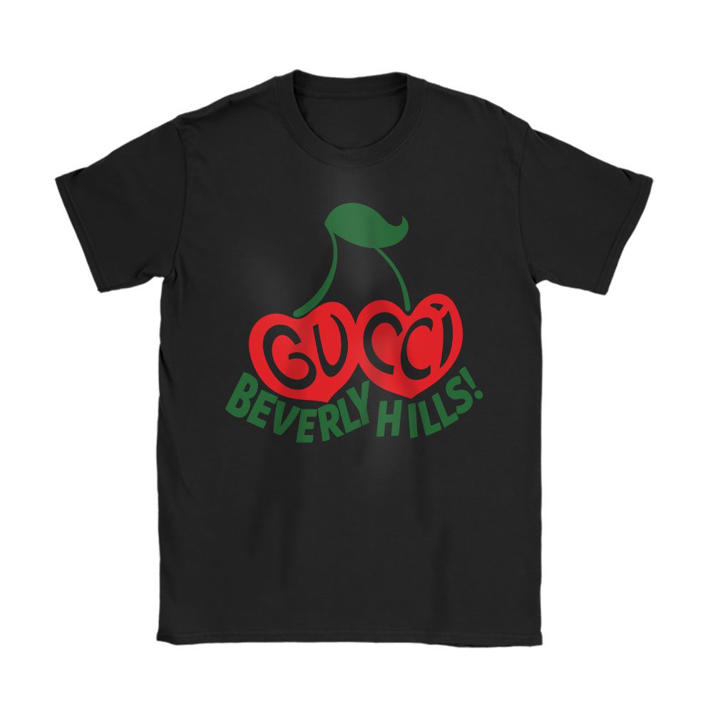 Cherry Cotton Jersey Gucci Unisex T-Shirt Cotton Tee BN15068