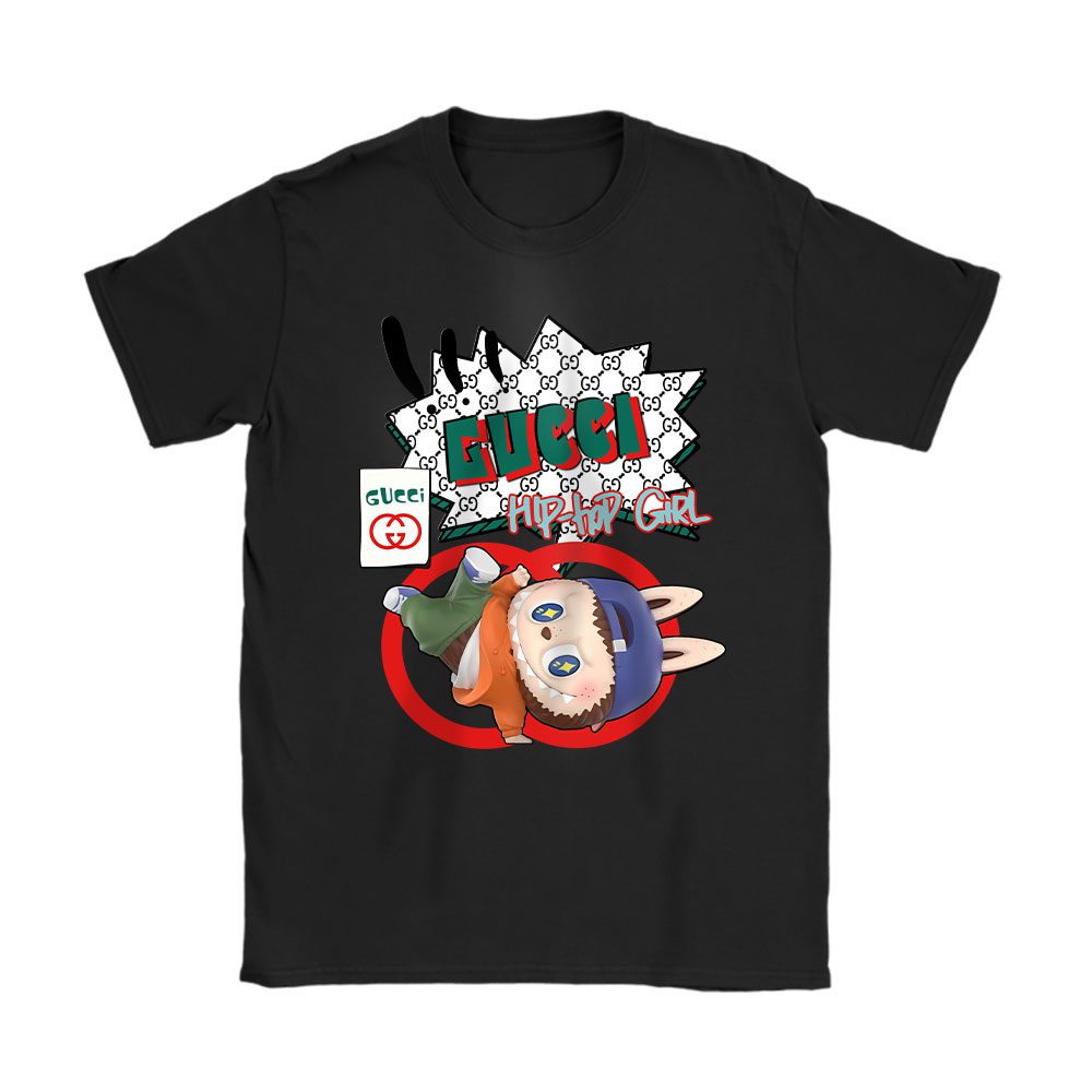 Labubu Hiphop Girl Gucci Unisex T-Shirt Cotton Tee BN15087